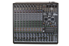 Audio Mixer 8 Mono + 2 Stereo Music Channels Dual Effects and Bluetooth
